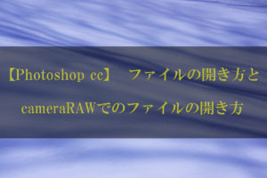 ファイルの開き方